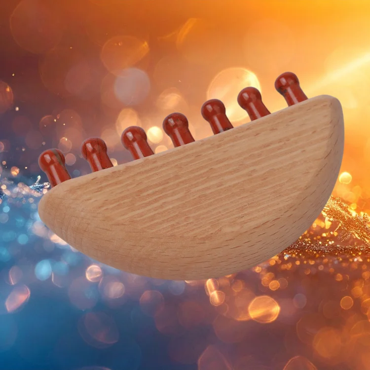 Red Jasper Scalp Massager